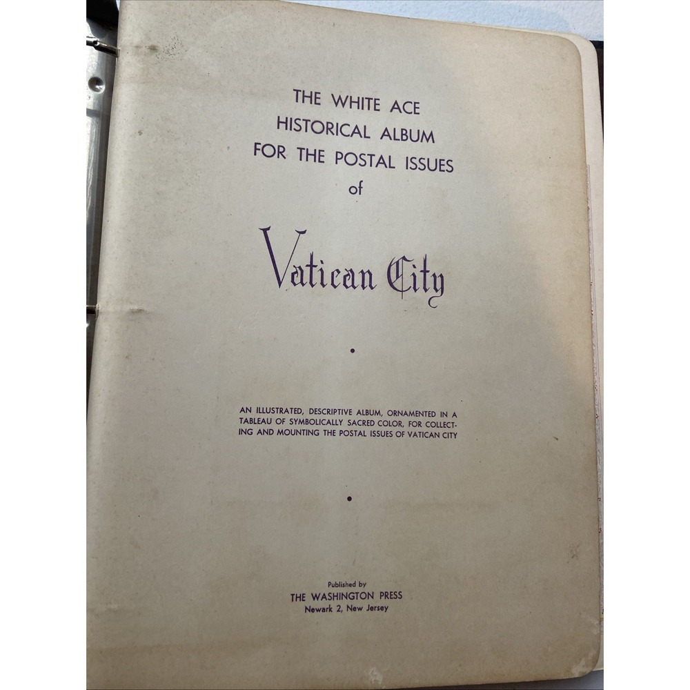 VATICAN CITY,  Amazing MINT Stamp Collection mounted on White Ace album